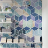 Geometric Blue - View 1