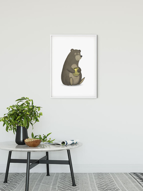 Cute Animal Bear - Slider Item - View 1