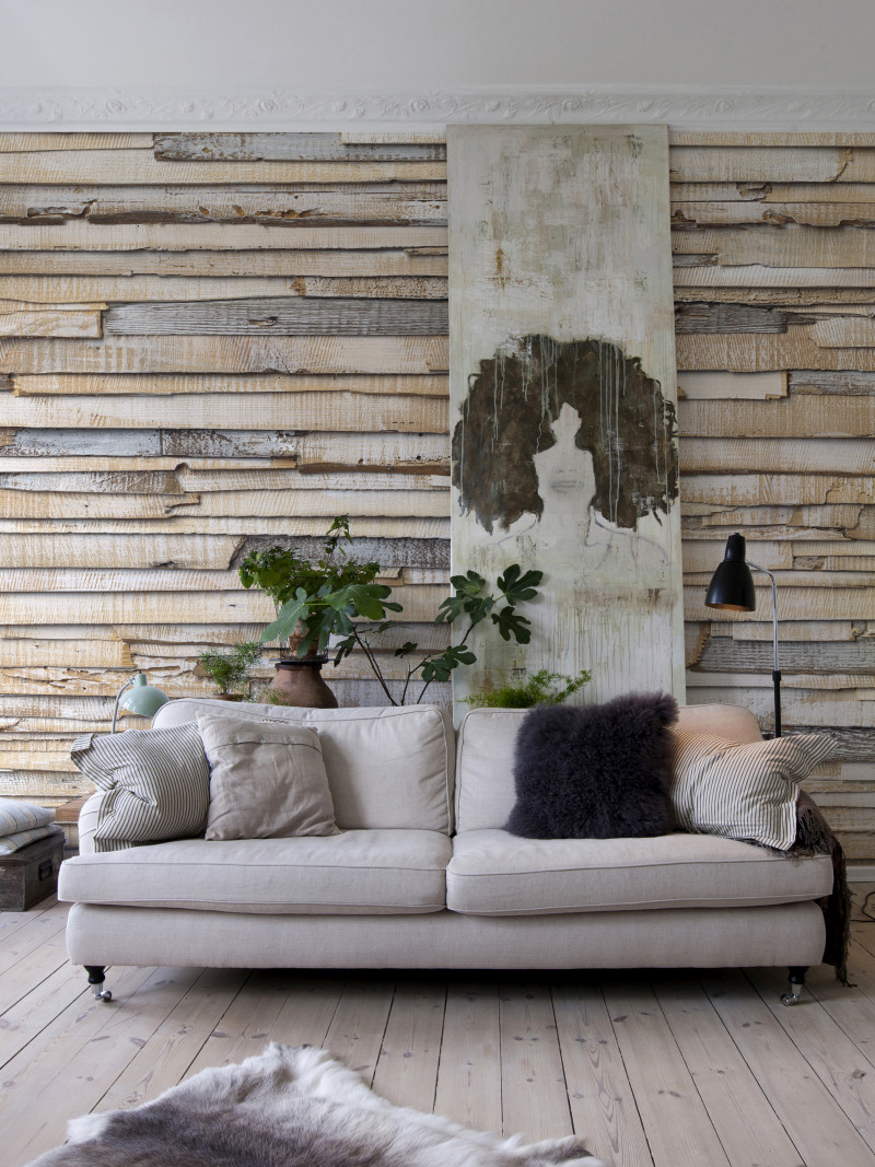 Whitewashed Wood - View 1