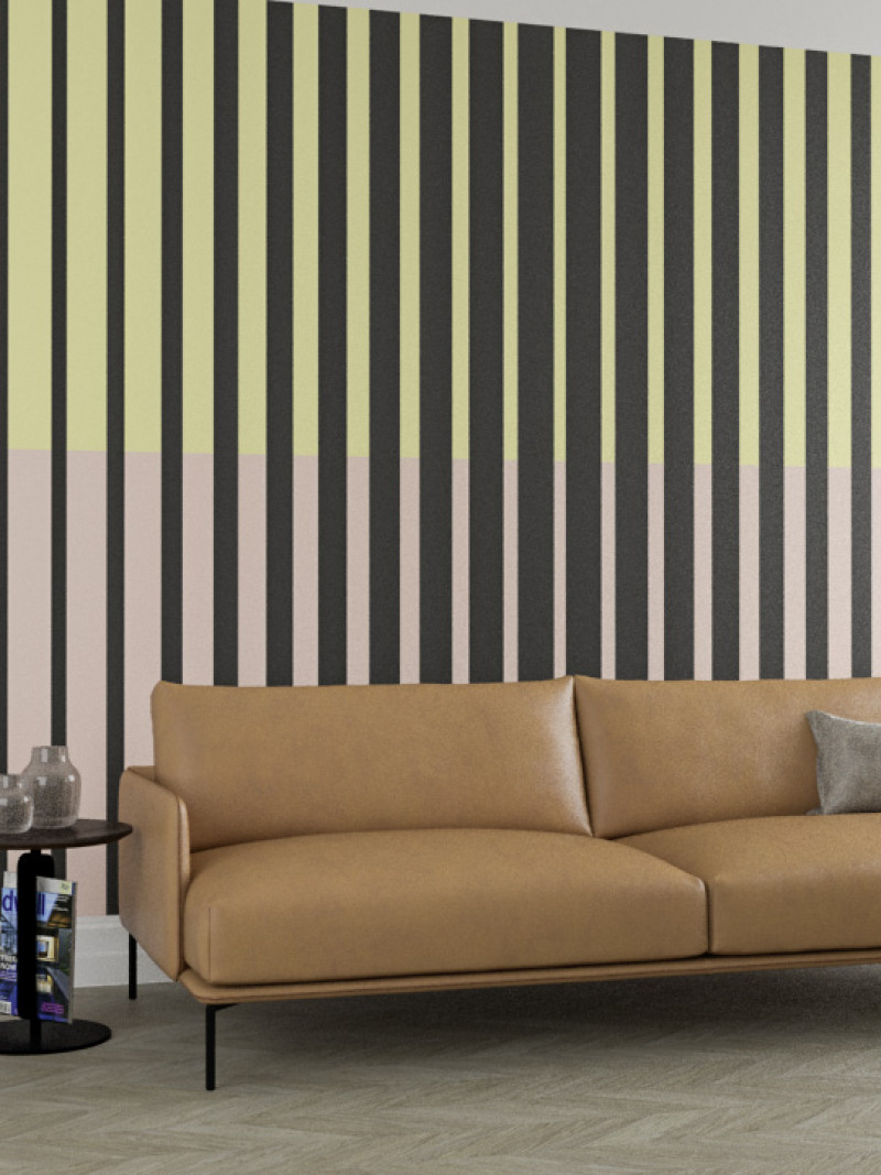 Lamello Mezzo black-yellowapricot - View 1