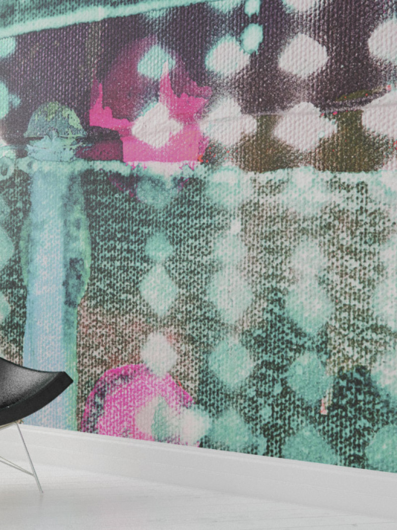 Zigzag Spangling mint - View 1