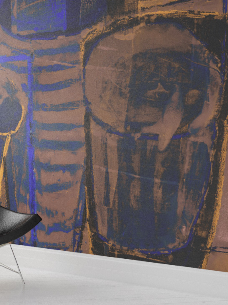 Drinks Spilling brown-blue - View 1