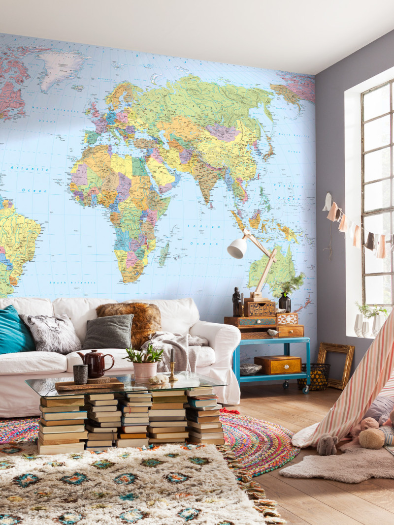 World Map - View 1