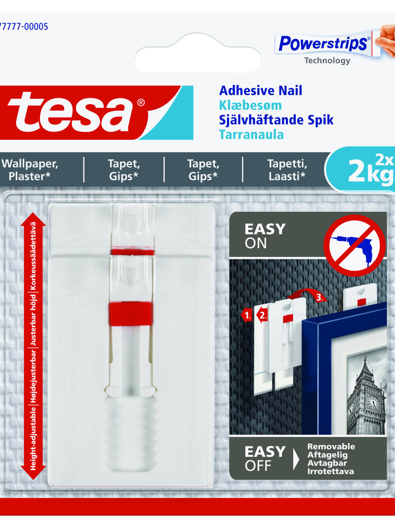 Kit per appendere quadri 2 x 2 kg - View 1
