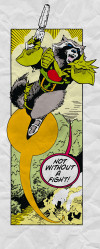 Guardians Retro Comic Rocket Raccoon - Thumbnail View 1