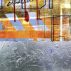 Alleys Rainy bleu-orange - Thumbnail View 1