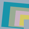 Blocking Oblique bleu-yellow - Thumbnail View 1