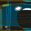 Composition 5 brown-blue - Thumbnail View 1