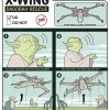 Star Wars Classic Concrete X-Wing - Slider Item - View 1