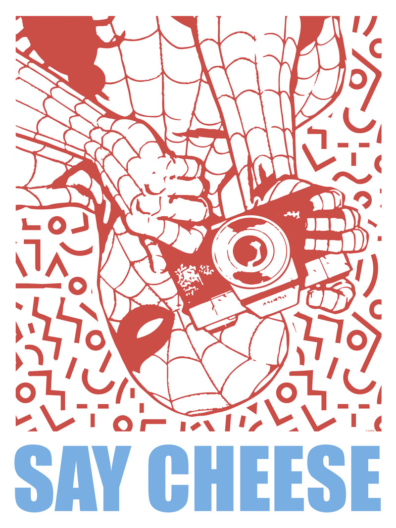 Marvel Spider-Man Say Cheese Red - Thumbnail View 1
