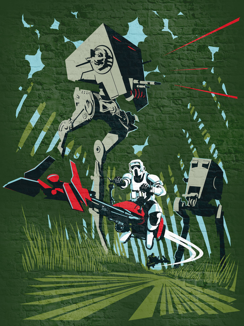 Star Wars Classic Concrete Endor - Thumbnail View 1