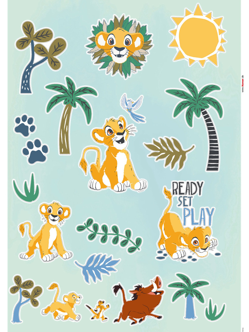Lion King Palmtrees - Thumbnail View 1