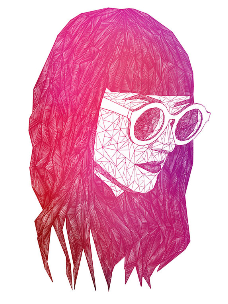 Grid Pink - Thumbnail View 1