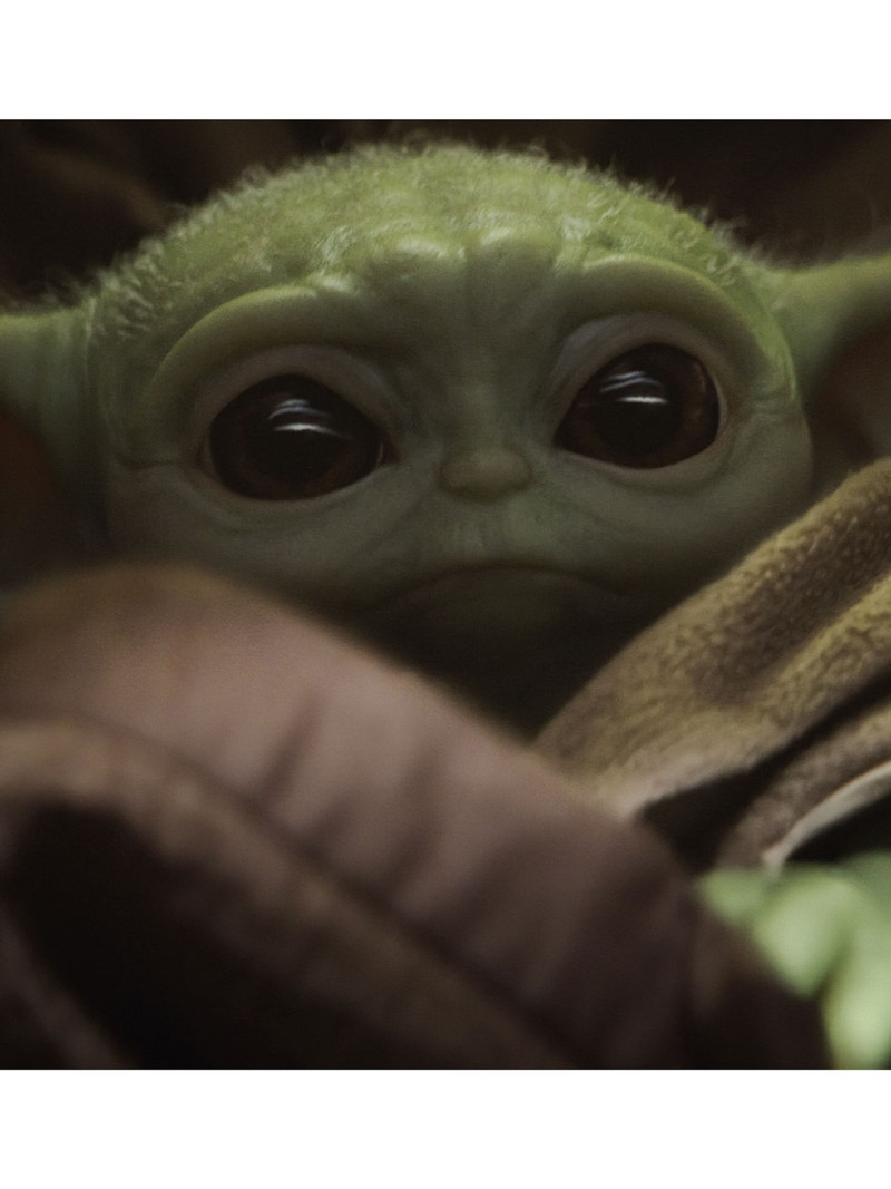 Star Wars Mandalorian The Child Cute Face - Thumbnail View 1