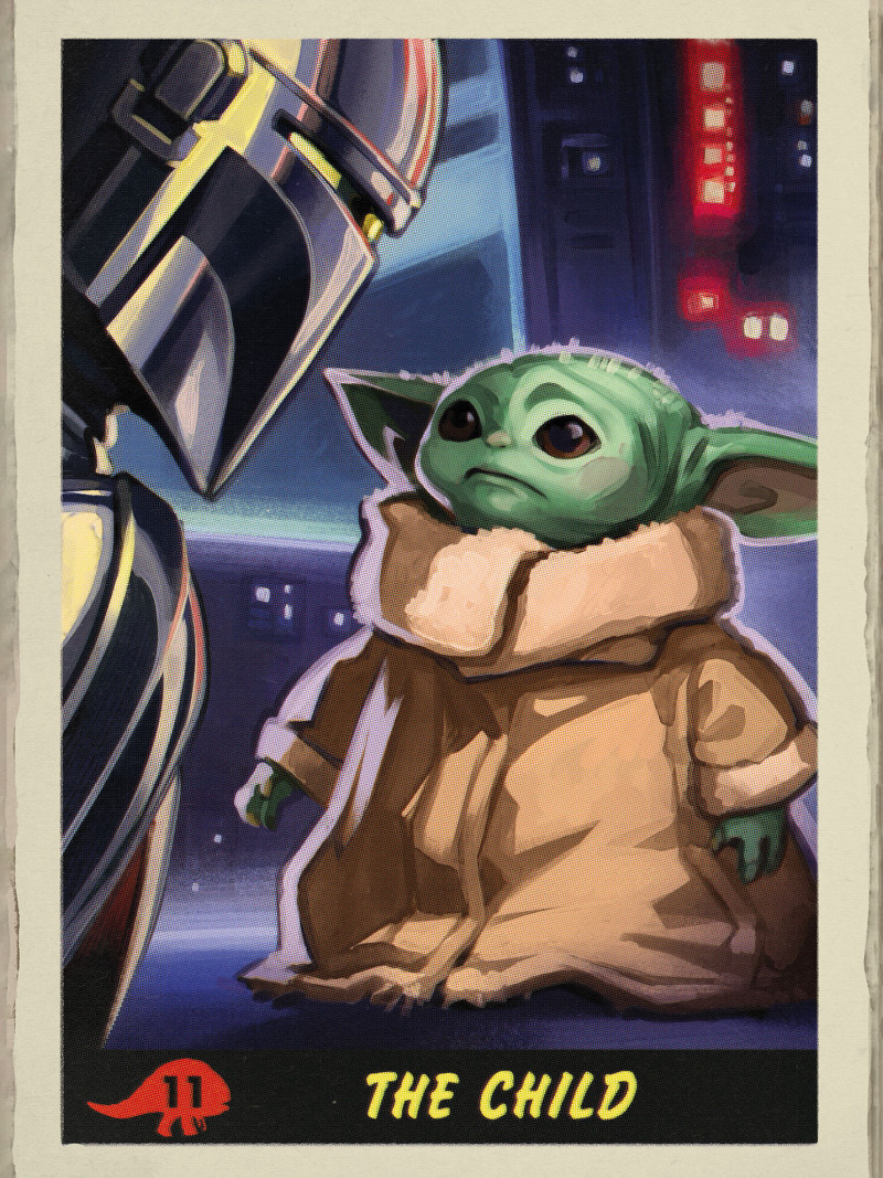 Star Wars Mandalorian The Child Trading Card - Thumbnail View 1