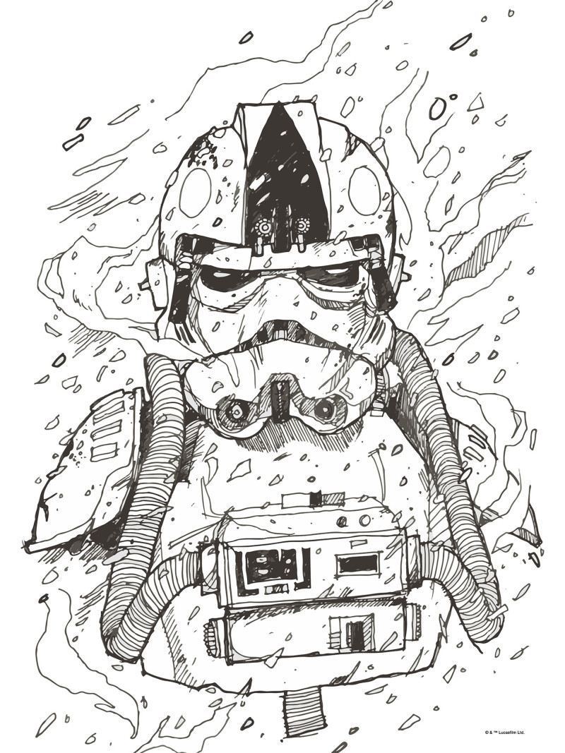 Star Wars Pilot Drawing - Thumbnail View 1