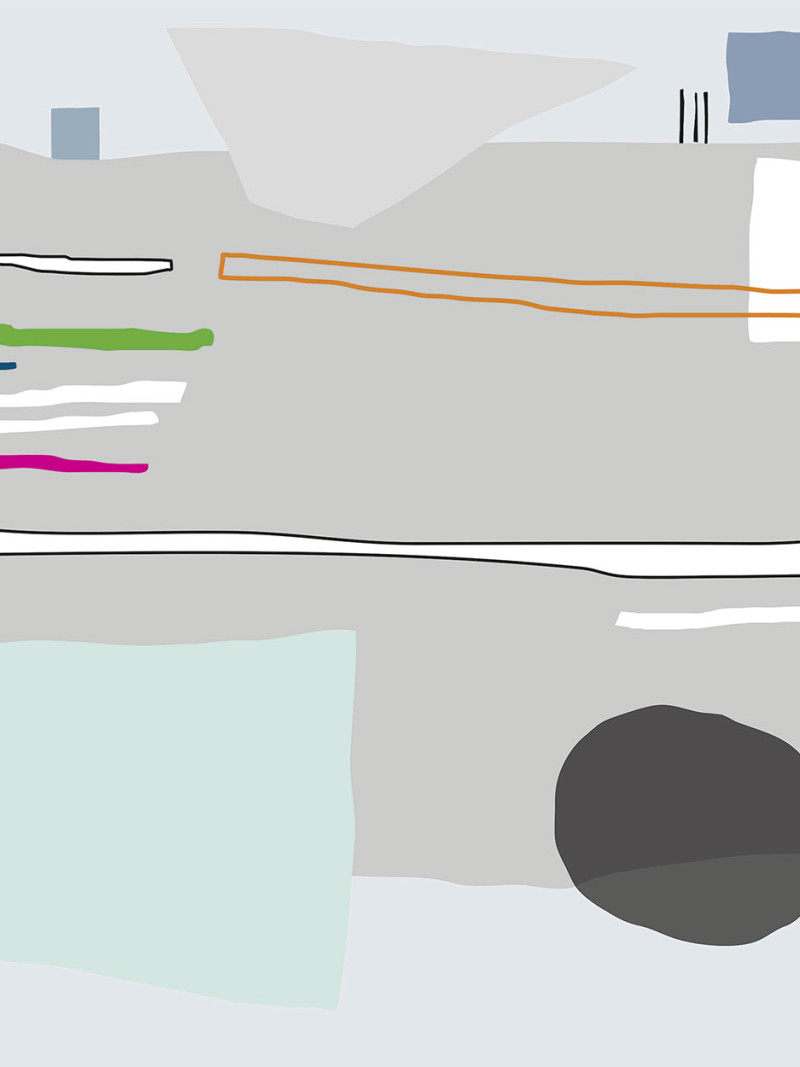 Composition 1 white-grey - Thumbnail View 1