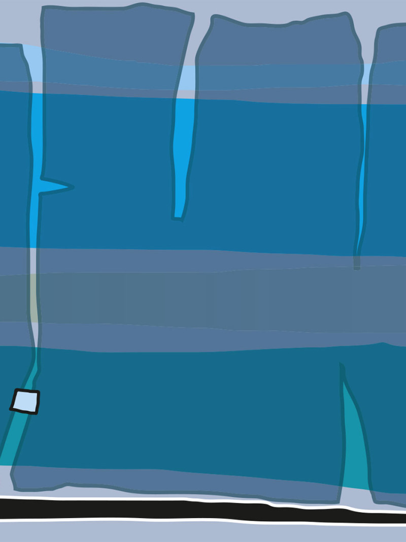 Composition 4 blue-petrol - Thumbnail View 1