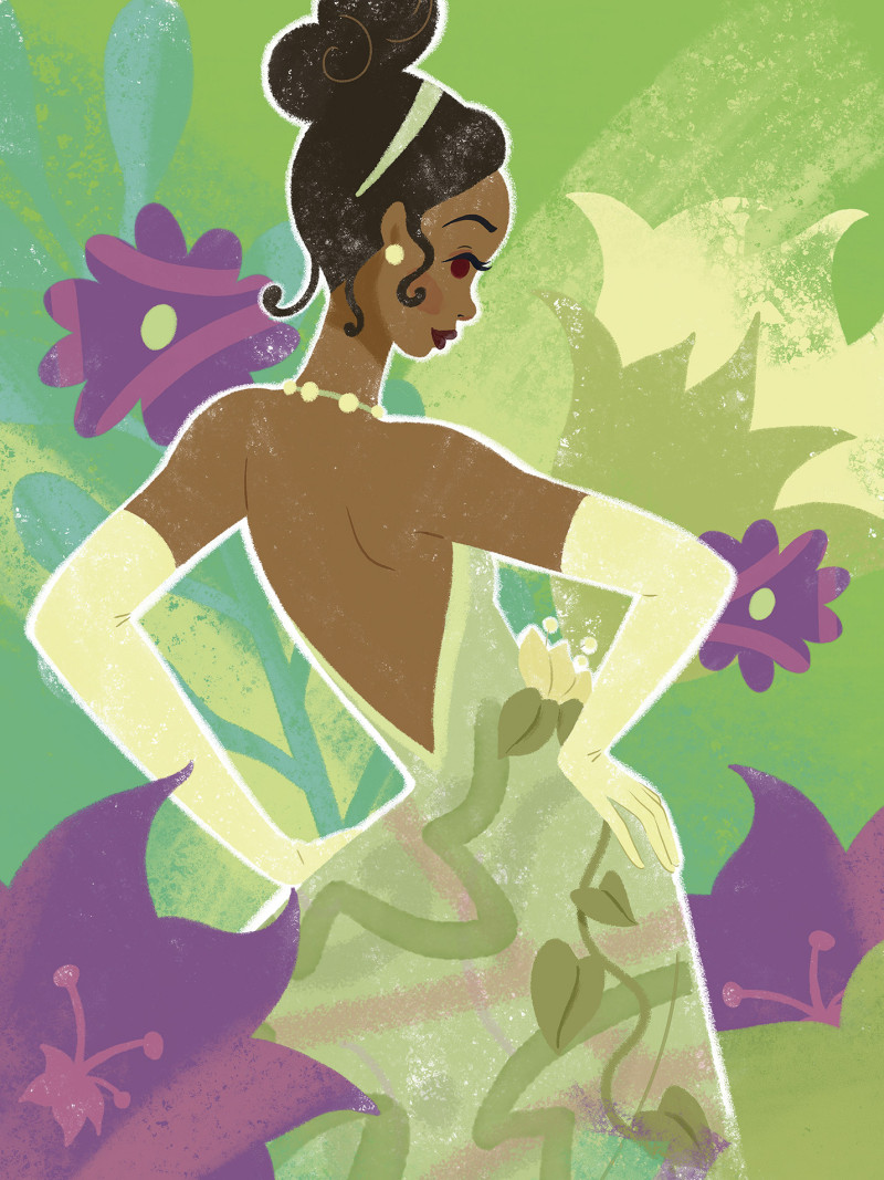 Disney Princess Tiana in Green - Thumbnail View 1