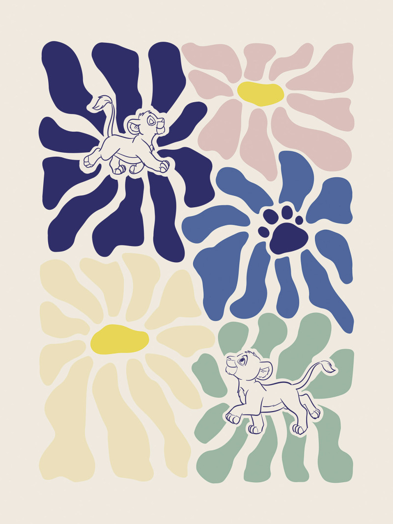 Disney The Lion King Between Flowers - Thumbnail View 1