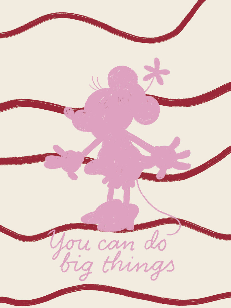 Disney Minnie Mouse You Can Do Big Things - Thumbnail View 1
