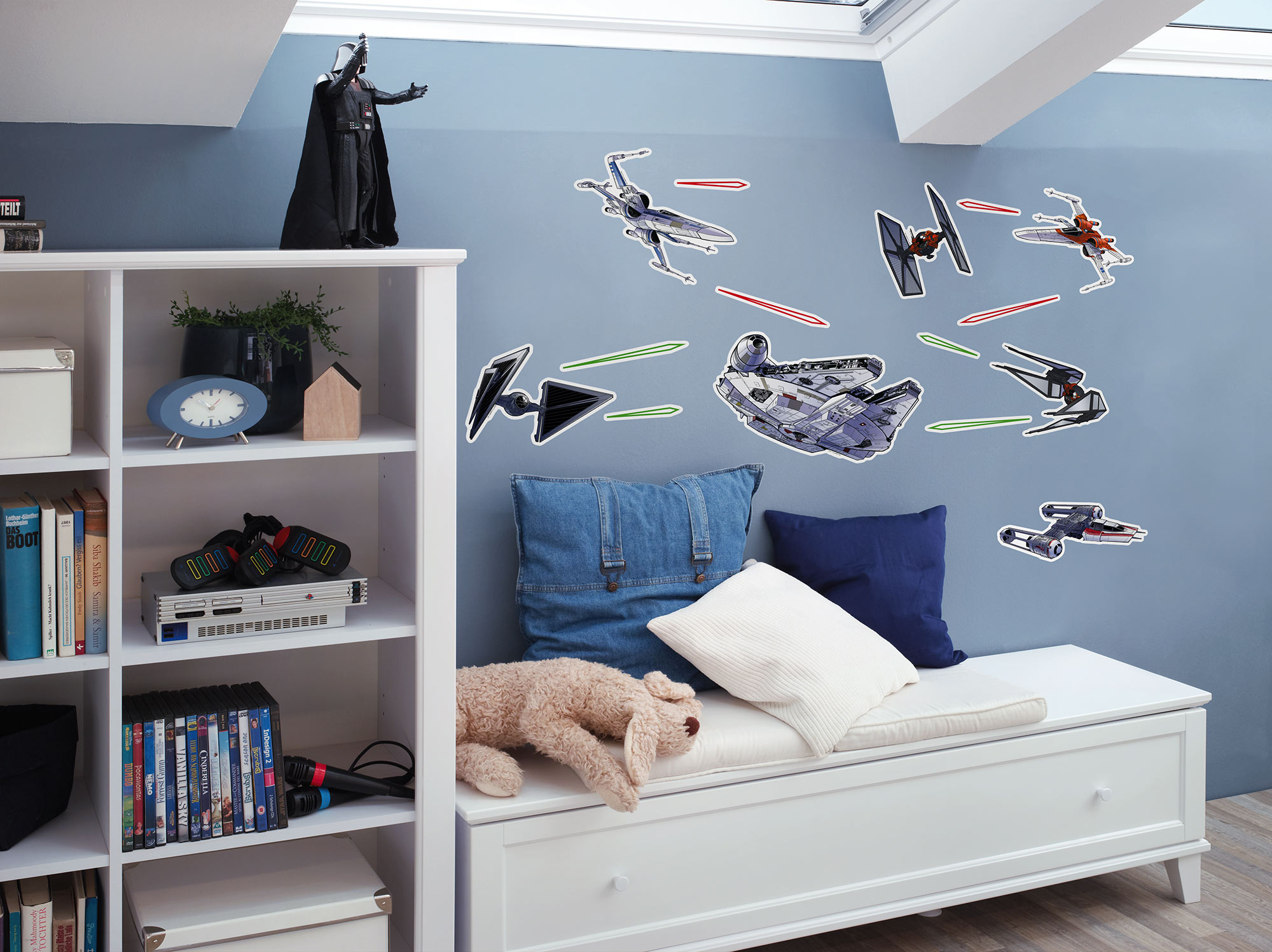 Komar Adesivi Murali Star Wars Resistance – 8 Pezzi – 50x70 Cm – Autoadesivi E Riutilizzabili - 3