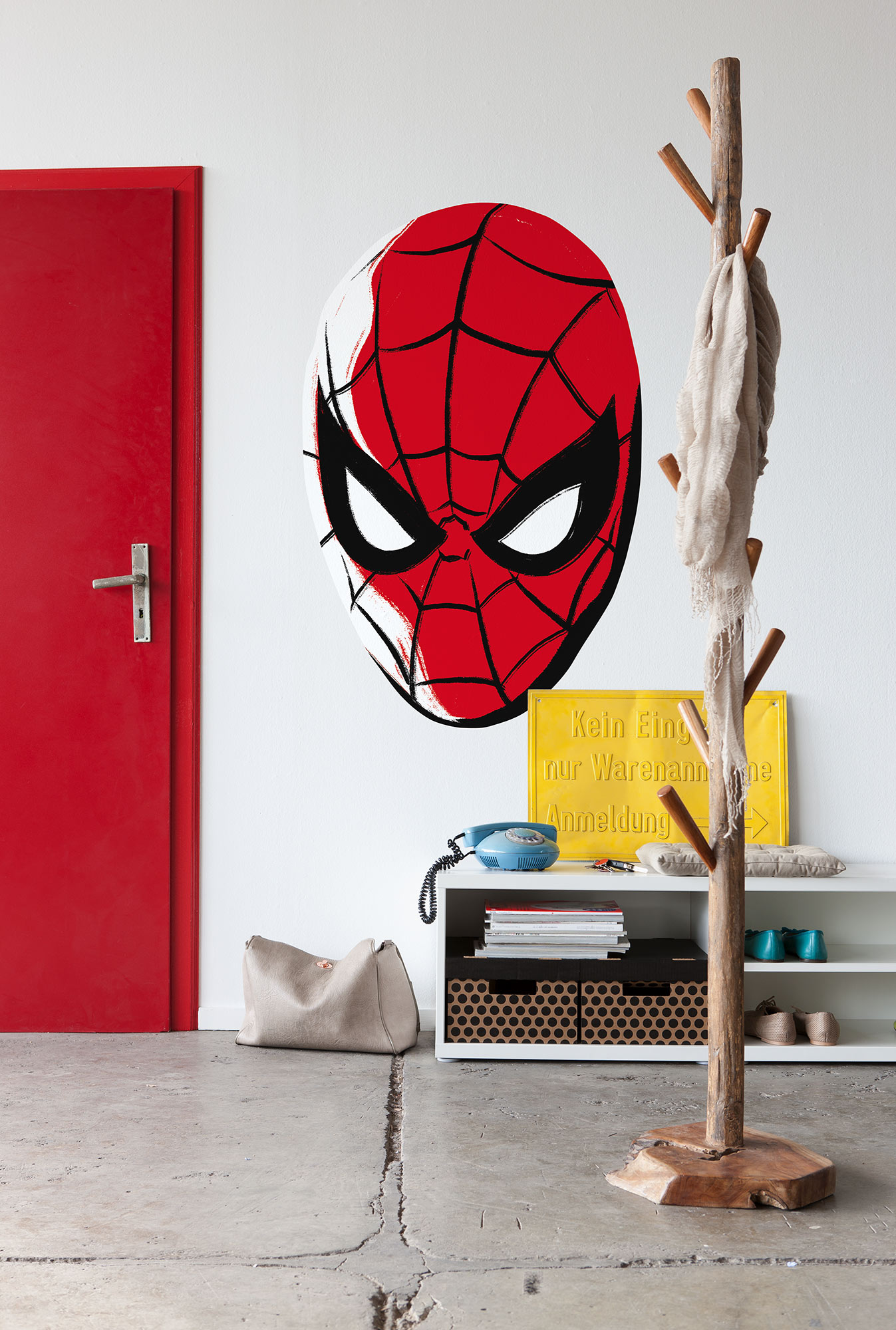 DOT®  Photo murale ronde Spider-Man Big Head de Komar®I