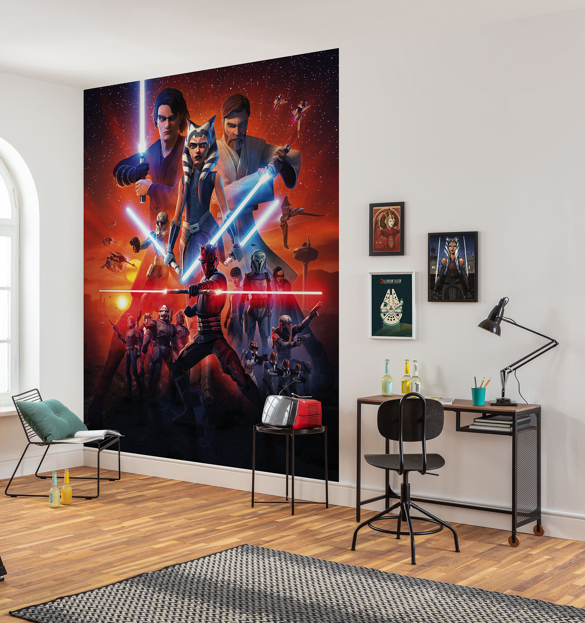 Photomurals  Digital print photomural Star Wars Poster Classic 1 by Komar