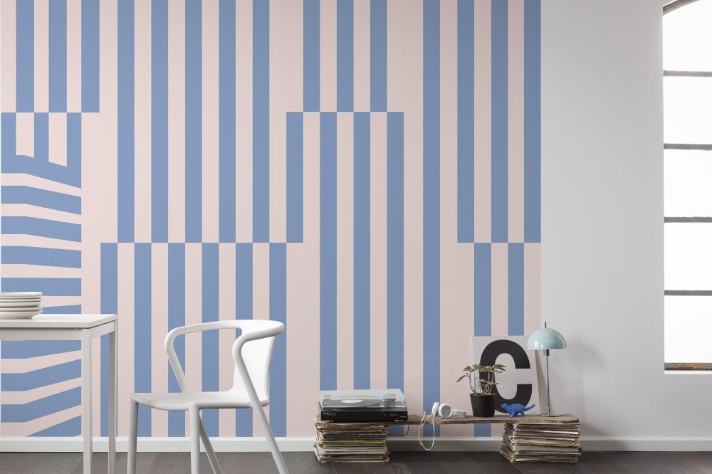 Streifen Tapete Interior Design - View 1