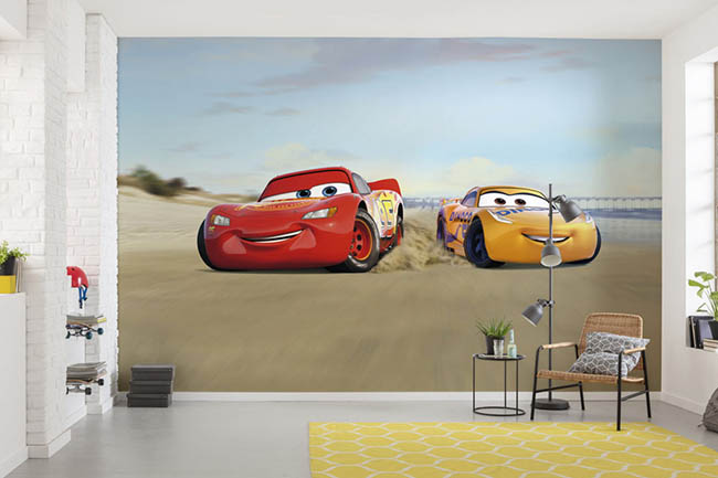 Papel pintado Disney Cars coches