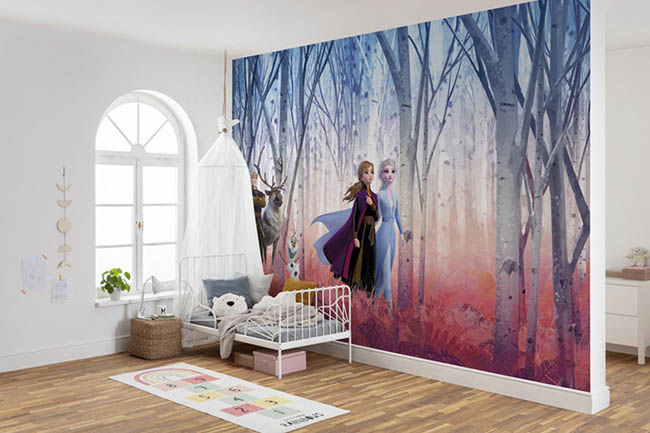 Wallpaper Forest Disney Frozen Princesses