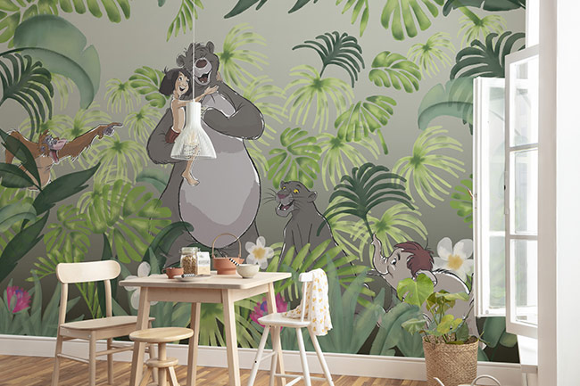 Papel pintado Disney Jungle Book Baloo