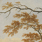 Image nostalgique de détail d'arbre en ocre - View 1