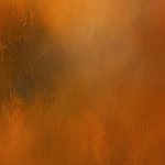 Dark orange abstract motif