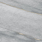 Motif en marbre gris avec de discrètes rayures dorées