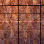 Rusty wall in used look
