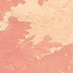 Malerei in Rosa-Orange - View 1