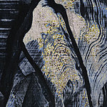 Blue and black pattern - View 1