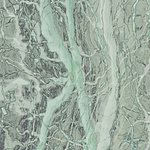 Marble look in sage green - View 1
