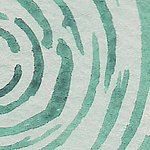 Green abstract motif - View 1