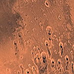 Крупный план Марса