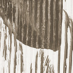 Brown and white lines - View 1