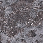 Motif floral sur fond gris foncé