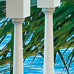 Две белые колонны