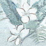 Акварельный рисунок двух цветов