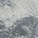 Close-up of a grey mottled vintage motif