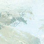 Modern oil painting in blue and green color - View 1