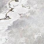 Grey marble surface with gold detail