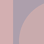 Rosa Streifen und Bogen auf fliederfarbenem Hintergrund
