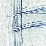 Blue abstract drawing